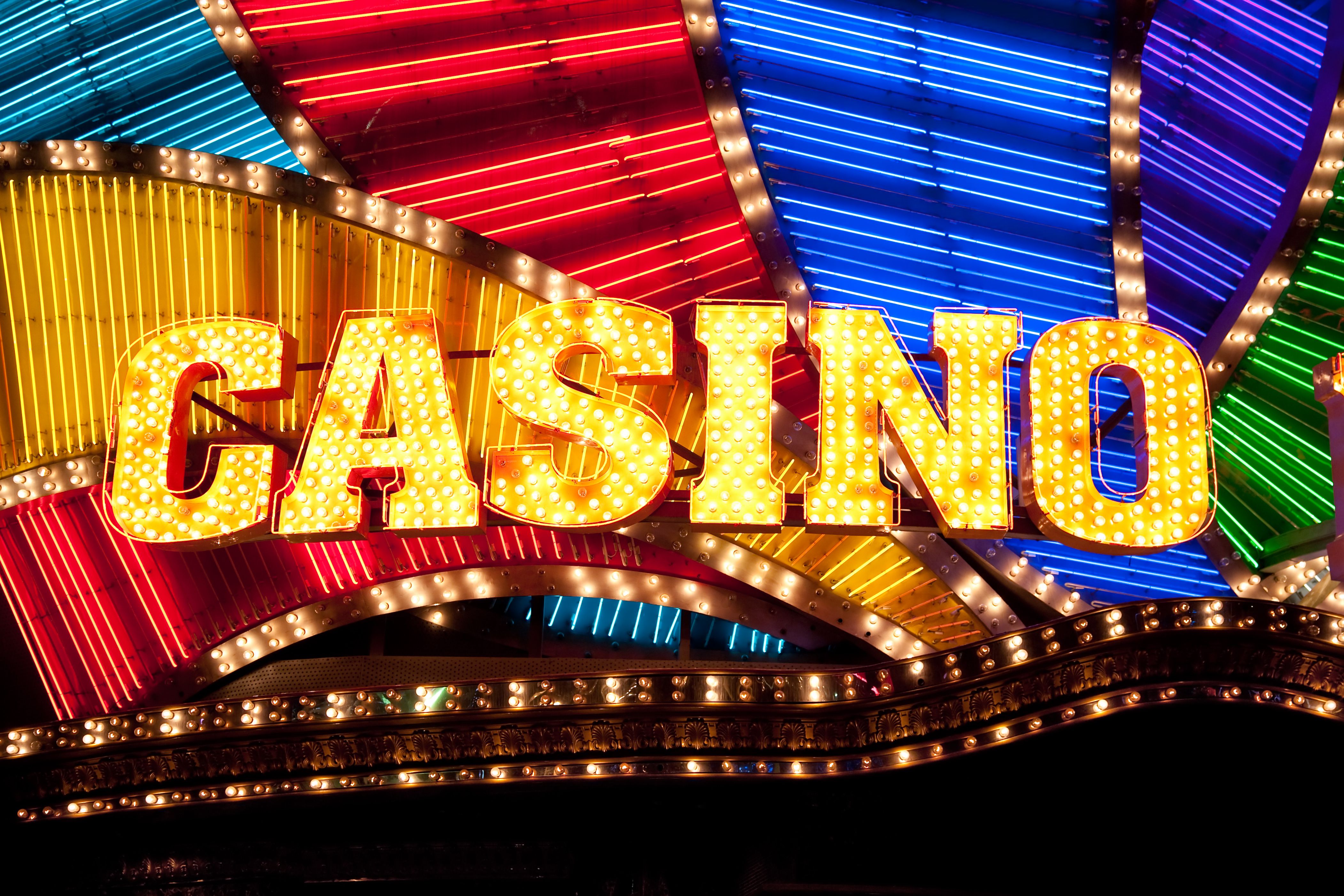 A futuristic graphic showcasing the Planet 7 Casino logo with a space theme.
